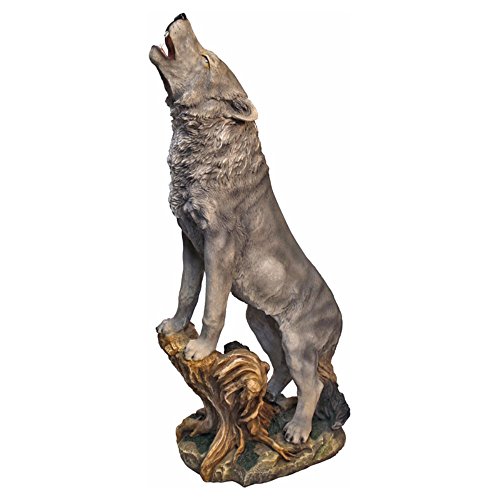 Design Toscano Heulender Wolf Statue KY7966
