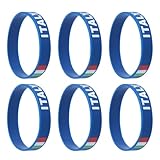 CFEWV 6 Stück Italiana Silikon Armbänder, Italiana Armband, Fanartikel Robuste Armband Mit Italiana Flagge, Sportarmbänder Wm, Für Fan Supporter Fußball Athletics Italy Souvenirs (D)