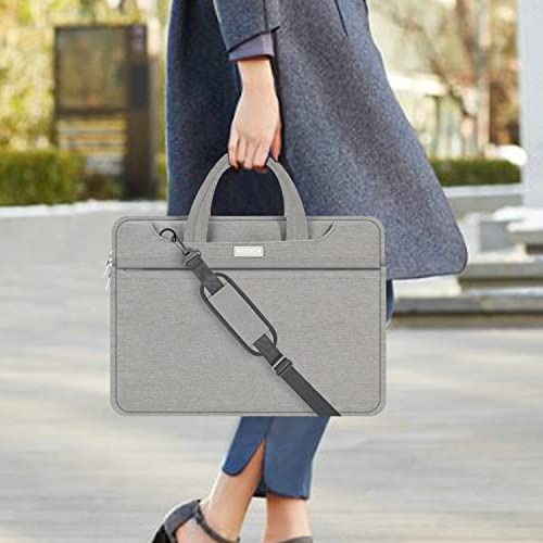 Laptop Case 17 inch, HESTECH Shoulder Carrying Case Bags Sleeve Cover for 16 inch-17.3 inches HP Dell ASUS Computer Women Girls Men Business Travel College School
