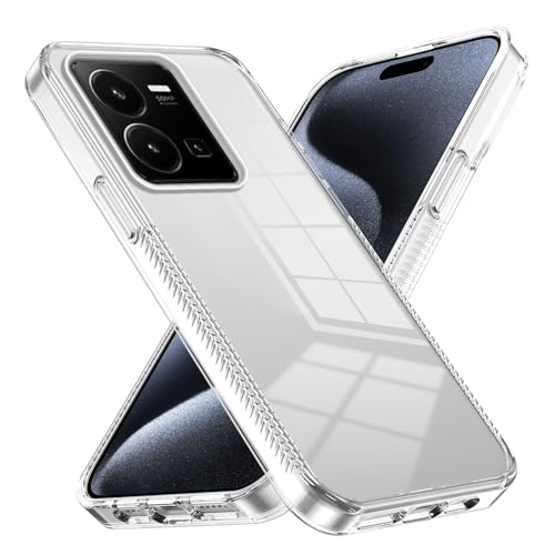 NX^NA Vivo Y35 4G/Y22S/Y22 P[Xƌ݊AdAN PCA^یobNJo[Ah~ՌzJo[ ƌ݊(White)