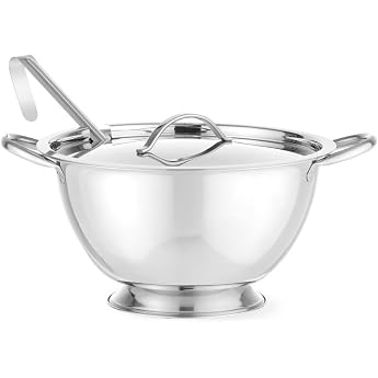 Hendi Soup Tureen with Lid and Ladel 2.7l