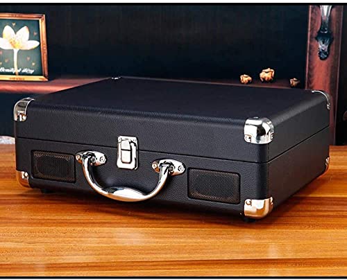 Tourne-Disque pour disques vinyles Tourne-Disque phonographe Portable à 3 Vitesses avec Haut-parleurs sans Fil, Bluetooth, entrée auxiliaire, Lecteur de disques - Les Beatles, Paul McCartney, John Lennon, RIngo Starr, George Harrison Tourne-Disque pour disques vinyles Tourne-Disque phonographe Portable à 3 Vitesses avec Haut-parleurs sans Fil, Bluetooth, entrée auxiliaire, Lecteur de disques – Image 5