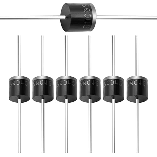 Chanzon 15SQ045 Schottky Diodes 15A 45V R-6 Axial 15 Amp 45 Volt for Solar Cell Panel (Pack of 20 Pieces)
