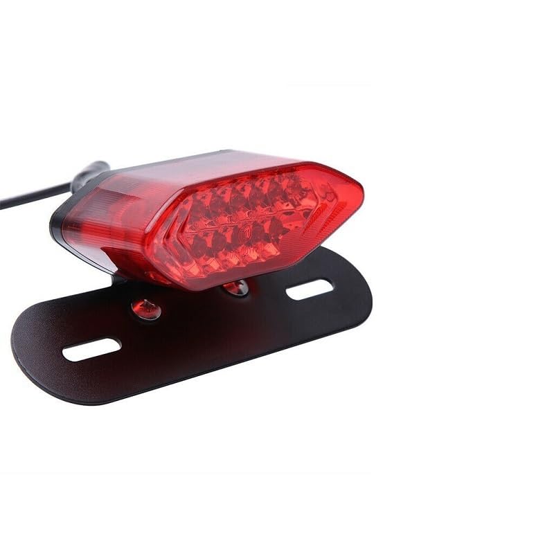 Feu de freinage moto universel pour remplacer un bloc optique cassé ou obsolète 12V