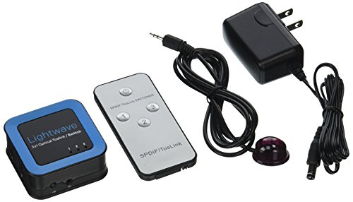 Sewell Direct SW-30537 Lightwave 3x1 Optical Toslink Switch with Remote