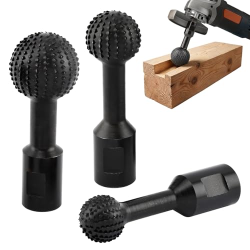 Set de fresas esféricas para amoladoras, 3 piezas miniatura 1