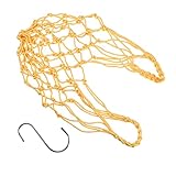 GRIRIW Papageien Futternetztasche Fütterungsspielzeug Aus Nylonnetz Mit Edelstahlhaken Für Vogelläden Und Privathaushalte