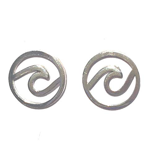 PENDIENTES OLA DE PLATA DE LEY 925/1000