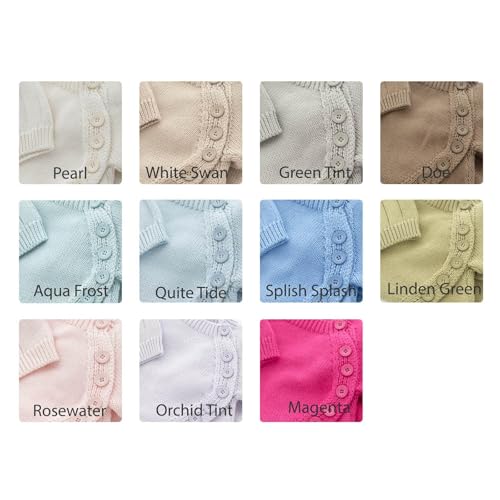 100% Cotton Baby Romper Set with Personalized Embroidery | Newborn Outfit (0-1M), 12 Colors | Soft, Comfortable & Perfect for Gifts4