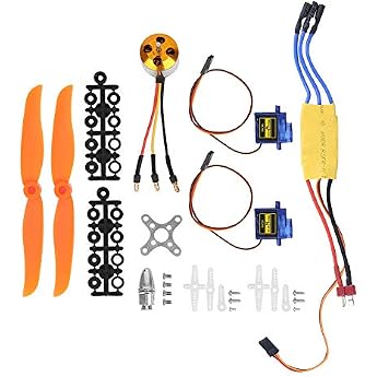 RC-borstl s Motorupps ttning A2212 2200KV Borstl s Motor + 30A ESC + SG90 9G Servo och 6035 Propeller for RC Planuppgradering Uppgradera del