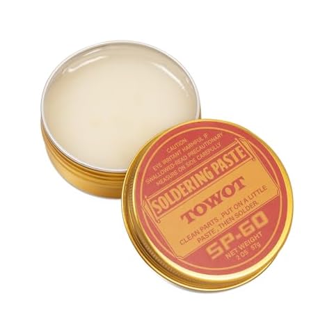 TOWOT Solder Flux For Soldering Flux Paste For Electronics Rosin 2.12 Oz (60g) Cover