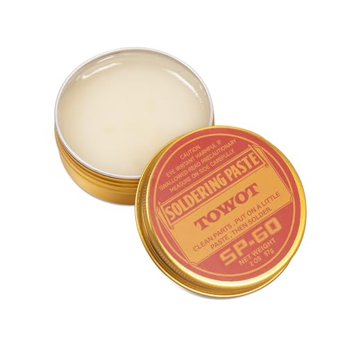 TOWOT Solder Flux For Soldering Flux Paste For Electronics Rosin 2.12 Oz (60g)