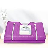 【PERFECTO PARA VIAJAR O USO EN EL HOGAR】Puede usarlo en la comodidad de su hogar. Adecuado para salón de belleza, spa y uso doméstico. Cuando usa nuestra manta de sauna, puede relajarse mientras lee libros, ver películas, etc.