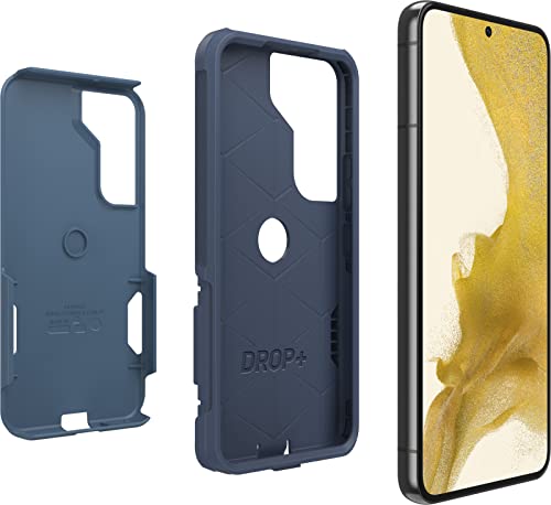 OtterBox Galaxy S22 Commuter Series Case - Rock Skip Way, Slim & Tough, Pocket-Friendly, with Port Protection Blue by OtterBox - Image 6