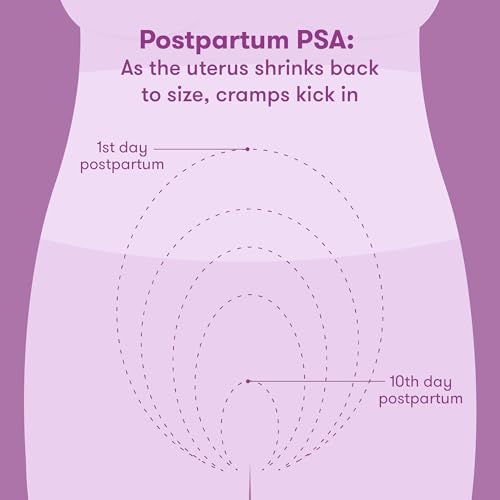 Image of Frida Mom Uterine Recovery Patches, Heating Pad for After Birth Comfort, 8-Hours of Non-Medicated Heat Relief for Menstrual Cramping, Postpartum Essentials for New Moms, 6ct