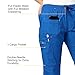 WonderWink Women's Wonderflex Faith Scrub Pant, Royal, Small