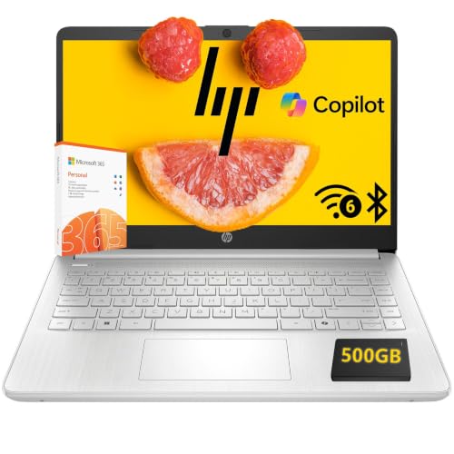 HP 2026 Essential Laptop, Intel Processor, 128GB Storage, Windows 11