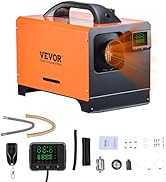 VEVOR Diesel Heater, 8KW DC12-24V, Fast Heating Diesel Parking Heater with Remote Control and Squ...