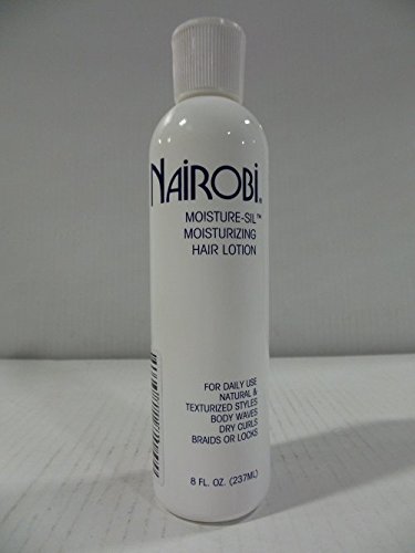 Nairobi Moisture-Sil Moisturizing Hair Lotion Unisex, 8 Ounce (Pack of 3)