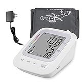 Blood Pressure Monitor Cuff, Upper Arm Digital BP Monitor 8.66-16.5' Large Cuff, 2 Users 180 Memory...