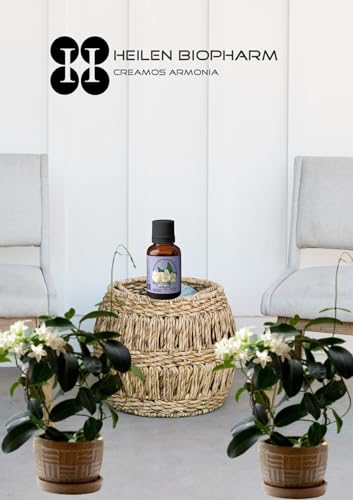 Image of Heilen Biopharm Jasmine Essential Oil - 15 mL Bottle Pack of 1, For Skin & Aromatheraphy
