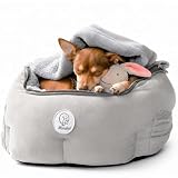 MORULINI Orthopedic Dog Car Seat for Small Breeds