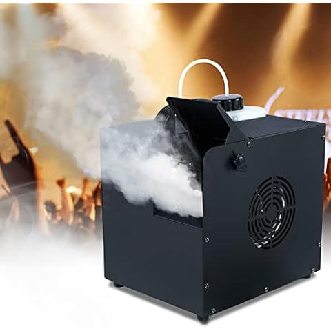 TCFUNDY Haze Machine 1500W Fog Machine 18000CFM with Timer Continuous Spray Smoke Machine Stage Effect DMX Hazer, w/Remote Control for Halloween Party Wedding Disco Performance Cover
