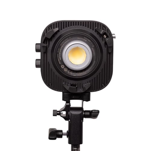 Image of Amaran Halo 60x with Mini Reflector Compact Cob Led Video Light 60W CCT 2,700K - 6,500K Bowens Mount Continuous Light 9 Effects App Control for Photography,Made by Aputure