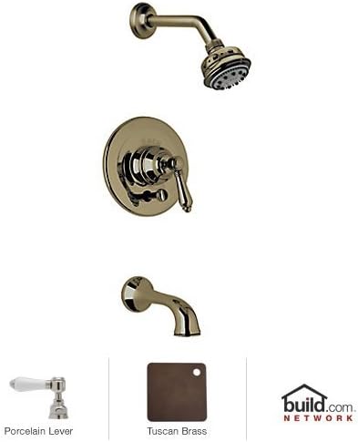 Rohl AKIT22LP-TCB A7422Lptcb Country Bath Pressure Balance Shower and Bath Tub