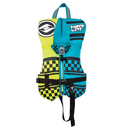 Hyperlite Indy Toddler CGA Wakeboard Vest Teal/Flouro Kid's Sz Toddler (<30lbs)