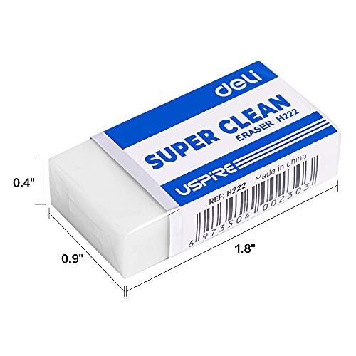 Gomme pétrissée blanche et résistante à l'âge pour estomper proprement