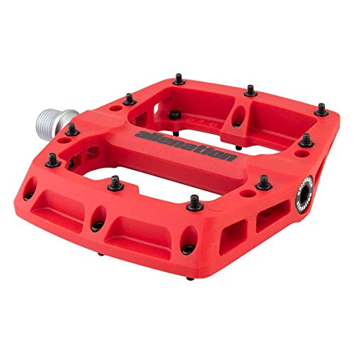 Alienation Foothold Bicycle Pedal - Red