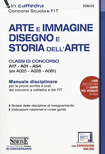 9788891416643 Arte e Immagine Disegno e Storia dell'Arte Manuale disciplinare completo