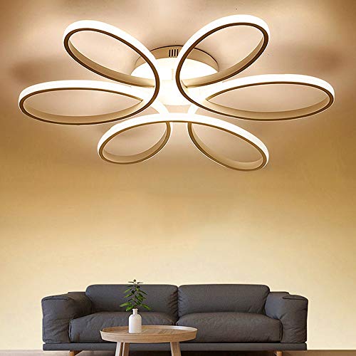 Plafoniera a LED, 85W Plafoniera a forma di fiore