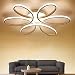 Luz de techo LED, lámpara de techo con forma de flor creativa...