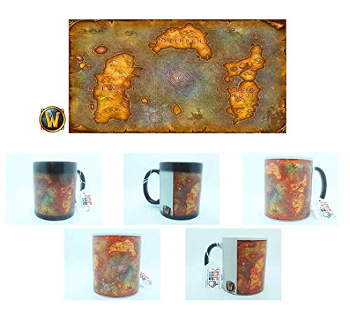 Mugtime (TM - World of Warcraft Color Changing Magic Heat Sensitive Coffee Mug Video Game - Cup - Ceramic 320ml - Heat Sensitive Coffee Tea Mug Cup