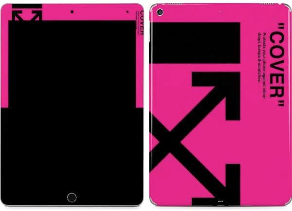 Skinit Decal Tablet Skin Compatible with iPad Air 10.9in (4th Gen, 2020) - Officially Licensed Black and Pink Arrows Design