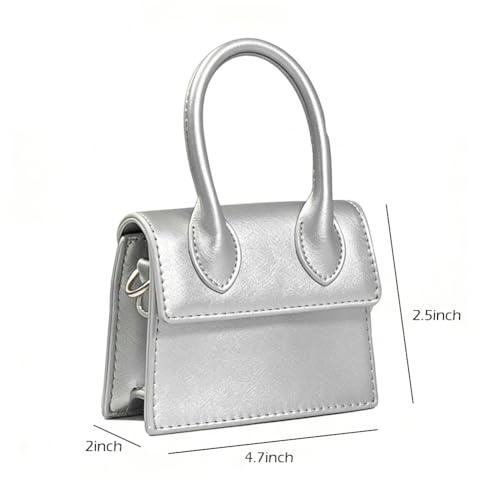 Image of Cute Purse Mini Crossbody Bags for Women Top Handle Clutch Handbag | Cute