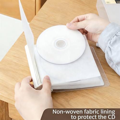 Boîtier 100 disques empilable pour ranger et protéger sans encombre - 6