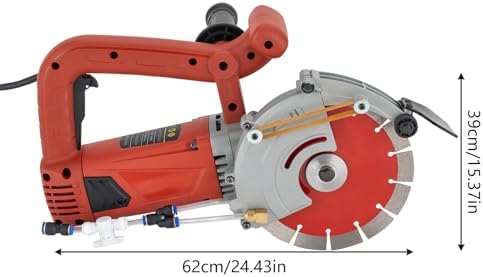 Bild 2 - Betonsäge Elektrische Steinsäge 4800W Nassschneider Pflastersteine 5000 R/min Wand-Schneidemaschine Elektrische Staubfreies Steintrennmaschine