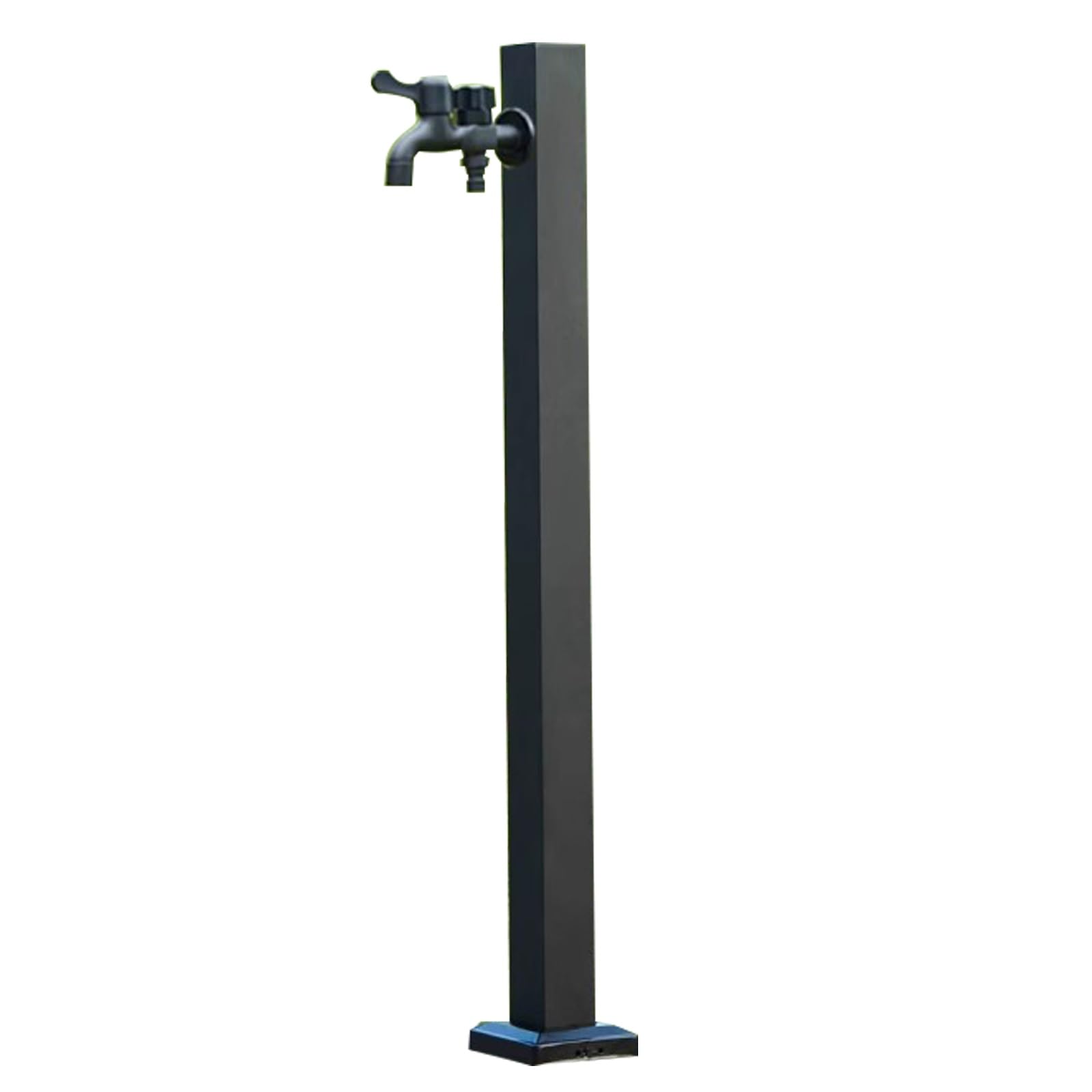 WOTZOV 304 Stainless Steel Outdoor Water Column With Double Faucet, Durable And Explosion-Proof, Ideal For Garden, Farm, Backyard Irrigation – 65Cm/37In Vertical Design，60cm/24in