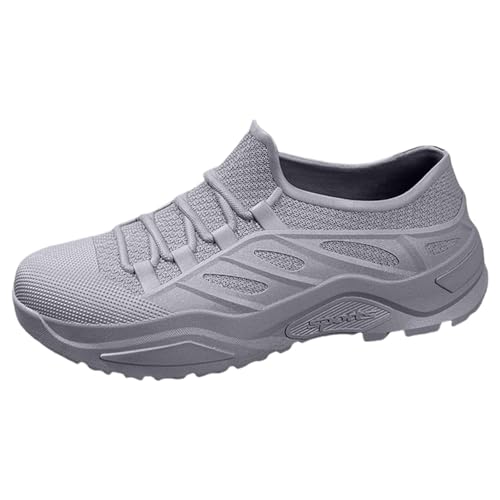 Generisch Funda para lluvia para hombre, transpirables, ligeras, deportivas, para caminar, gimnasio, trabajo, botas de lluvia para hombre, talla 41, gris, 43 EU