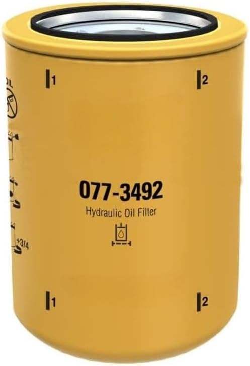 Hydraulic/Transmission Filter 077-3492 0773492 Compatible with Caterpillar CAT 65E 75E 85E 95E MTC735 MTC755 MTC765 MTC745