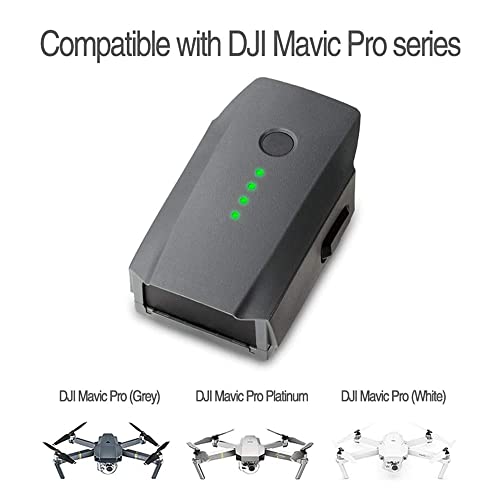 Bateria inteligente de voo LiPo de 3830 mAh compatível com DJI Mavic Pro, DJI Mavic Pro Platinum, DJ
