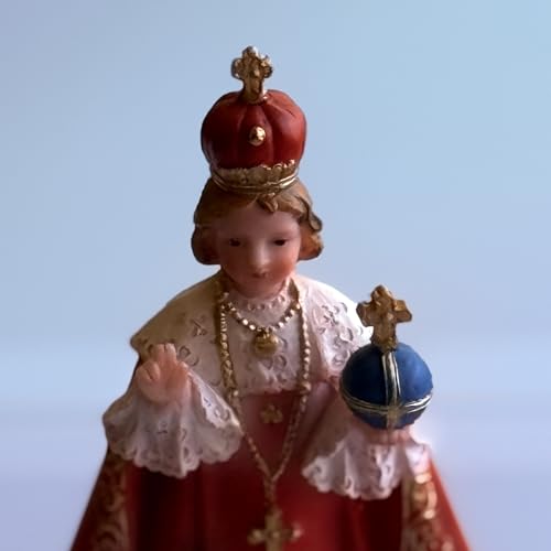 Estatua de Resina Niño de Praga 8 pulgadas miniatura 6