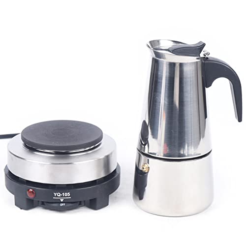 ✅ - Con una valvola di scarico di sicurezza per il controllo della pressione dell'acqua, un fattore importante nel controllo della qualità del tuo espresso.