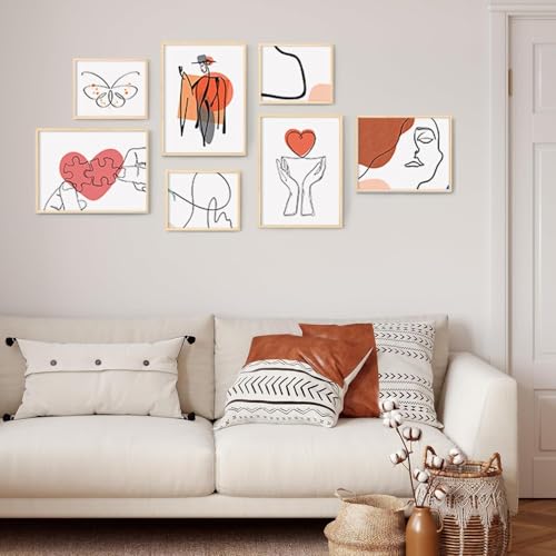 KINLINK 11x14 Frame Natural Oak Wood Frame with Acrylic Plexiglass, 1 Pack by KINLINK - Image 2