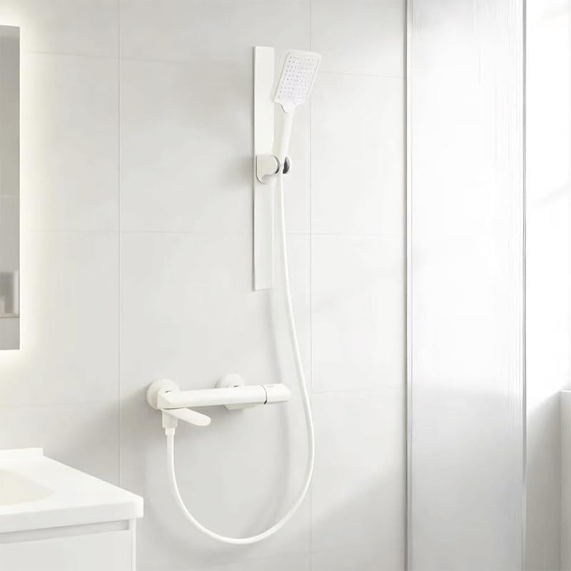 Strong Magnetic Suction Adjustable Shower Holder for Faucet Universal No Drill Installation
