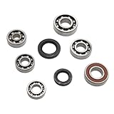 Scooter Bearing Scooter Parts w/Oil Seal for GY6 125cc 150cc QMJ152 QMI157 Engine Transmissioin Case Bearing Set