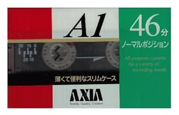 Amazon | 46分カセットテープ AXIA A1SB 46 | オーディオテープ